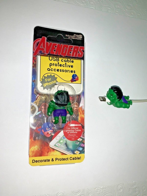 Batman Cable Bite Phone Charger Protector Accessory US Seller gallery