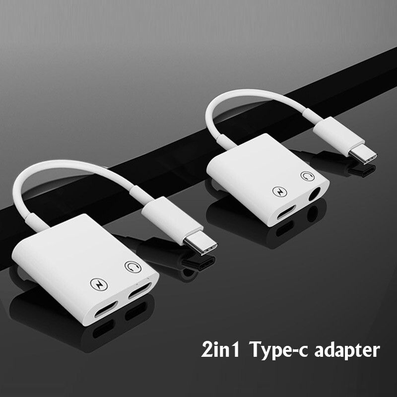 USB Type-C USB-C to 3.5mm Headphone Audio Jack Cable Adapter Charging/Call/Music gallery