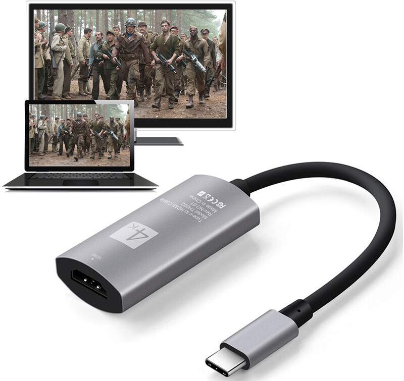 Type C HDMI Cable Adapter for Huawei P50 MAC Samsung S23 S20 Note20 Phone To TV gallery
