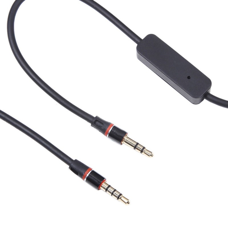 3.5mm 1/8" Audio Cable Lead AUX-In Cord w MIC For JBL J88a On-Ear Headphone gm gallery