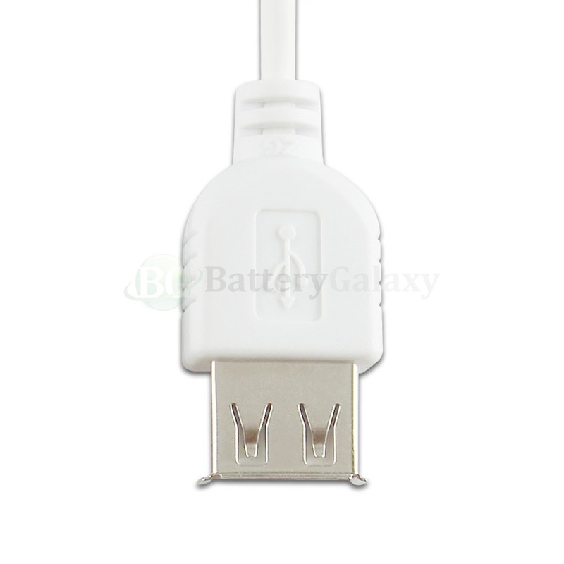4X USB 2.0 Mini A Male to Female Extension Cable Cord A-A M-F 3 FT 3' gallery