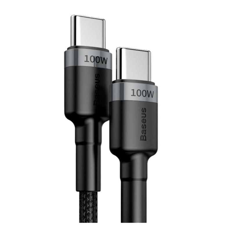 BASEUS USB C To 6 7/12ft Charging Cable 100W Quick Charger Data for Phone PC gallery
