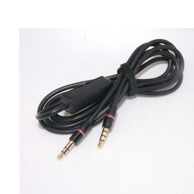 3.5mm Audio Cable Cord with MIC For Audio Technica ATH-Pro 700 MK2 Headphone XN gallery
