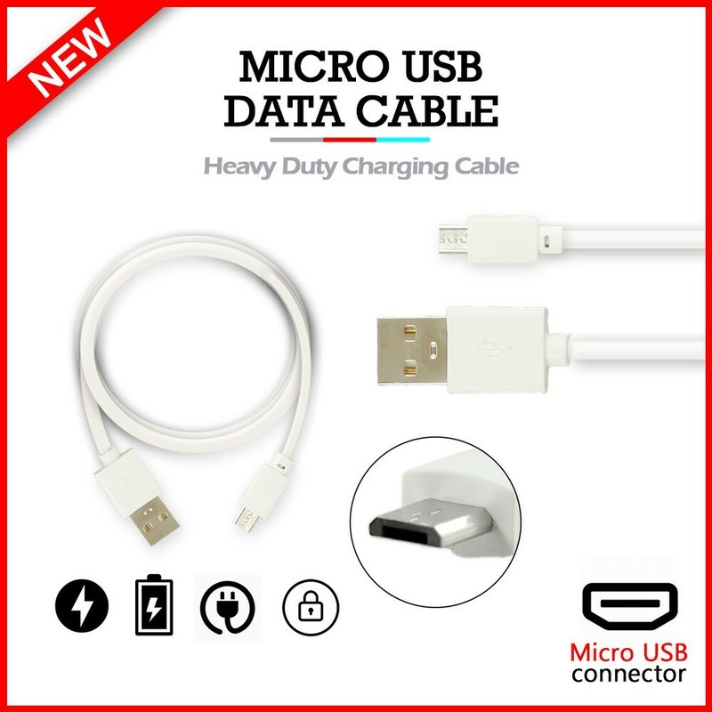B2G1 Free Micro USB 10FT Rapid Cable for LG Phoenix 5/Risio 4/Tribute Monarch