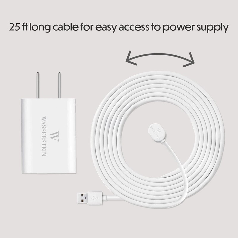 25ft/7.6m Weatherproof Outdoor Charging Cable w/Quick Charge Adapter Compatib... gallery