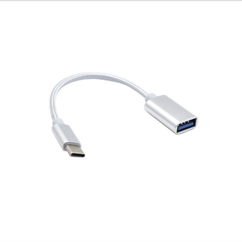 New Braided USB 3.1 Type C Male to USB 2.0 Type A Female OTG Data Adapter Cable gallery