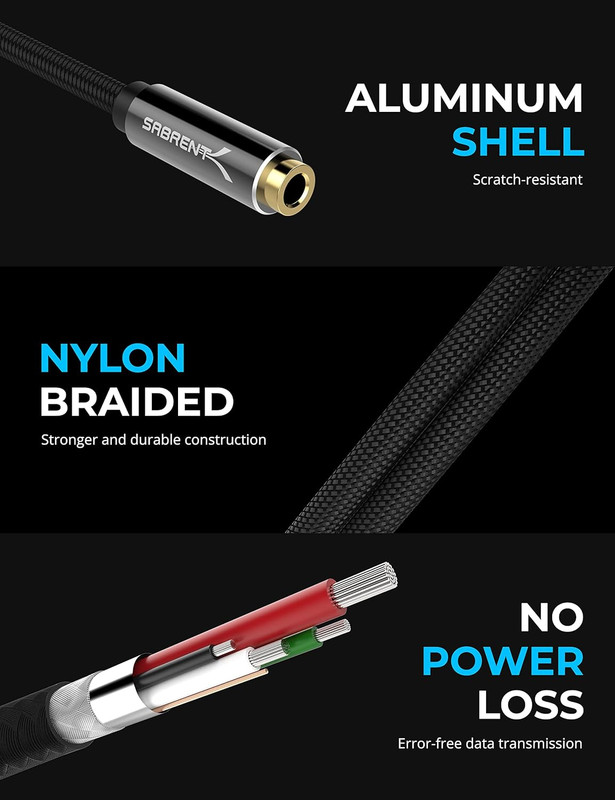 USB Type a to 3.5Mm Dual Function Audio Jack Active Adapter 20" Cable (CB-UA35) gallery