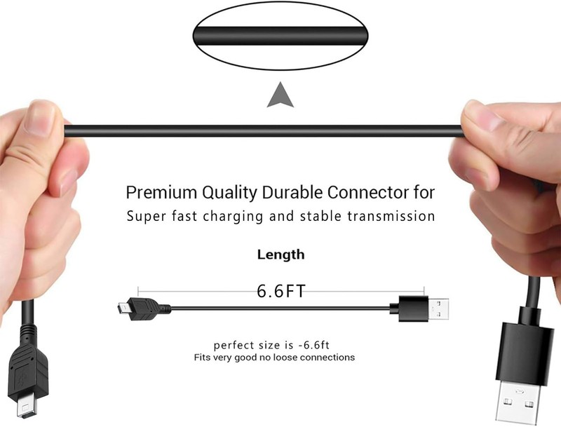 USB Cable for Blue Yeti and Snowball iCE Mics USB A to Mini B gallery