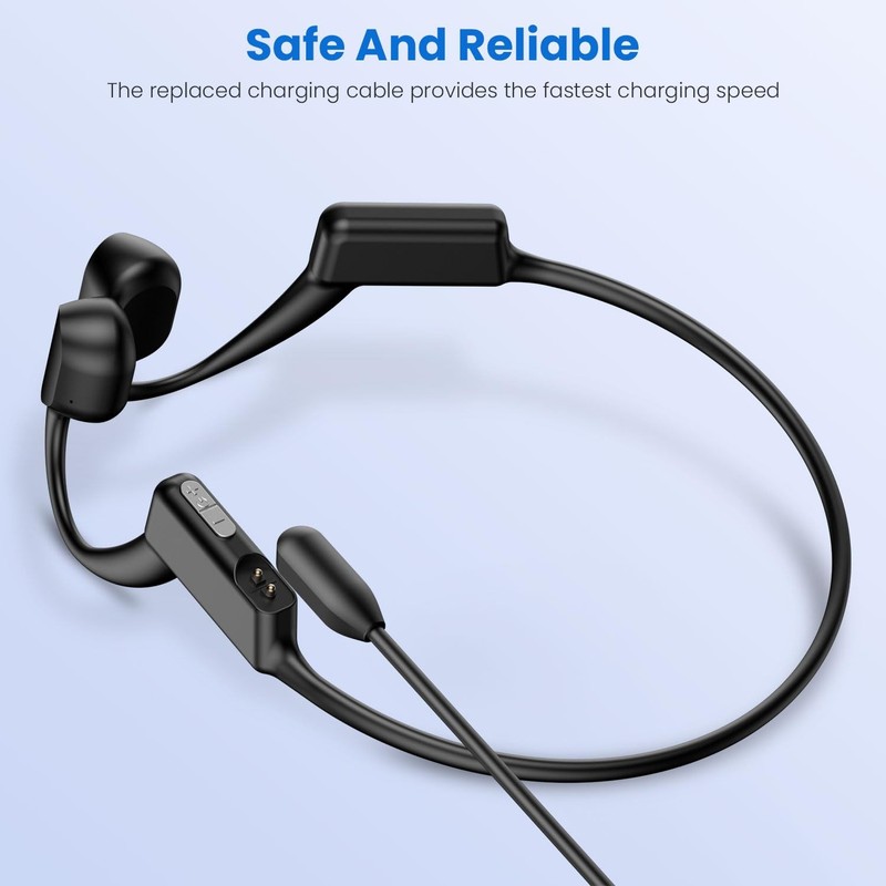 Magnetic Charging Cable Cord for After-Shokz Aeropex Open Run/Comm Headphone Lot gallery