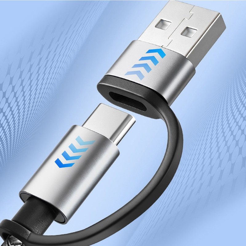 1.2M Data Cable 3-in-2 Charging Cable Multi Charging Cable Cord for Watch/iPhone gallery