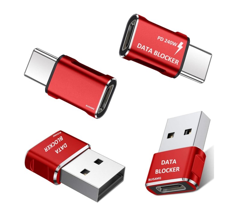 Data Blocker, USB A to C & USB C Data Blocker for iphone15 16 and Any Mobile …