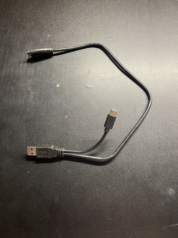 Split Usb Cable, Perfect For Gaming Systems Or Phone Connections (A5)