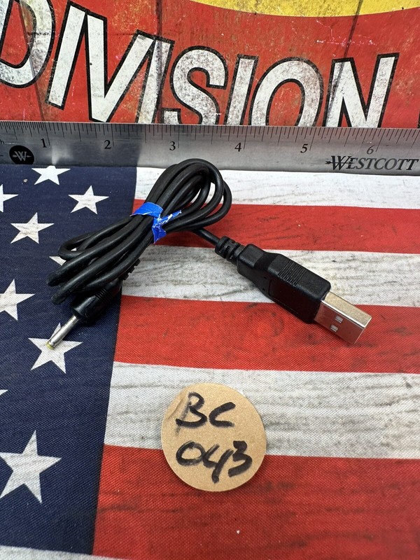 USB to 3.5mm Jack Power Charger Cable Adapter DC 5V Supply Charge Connector #5