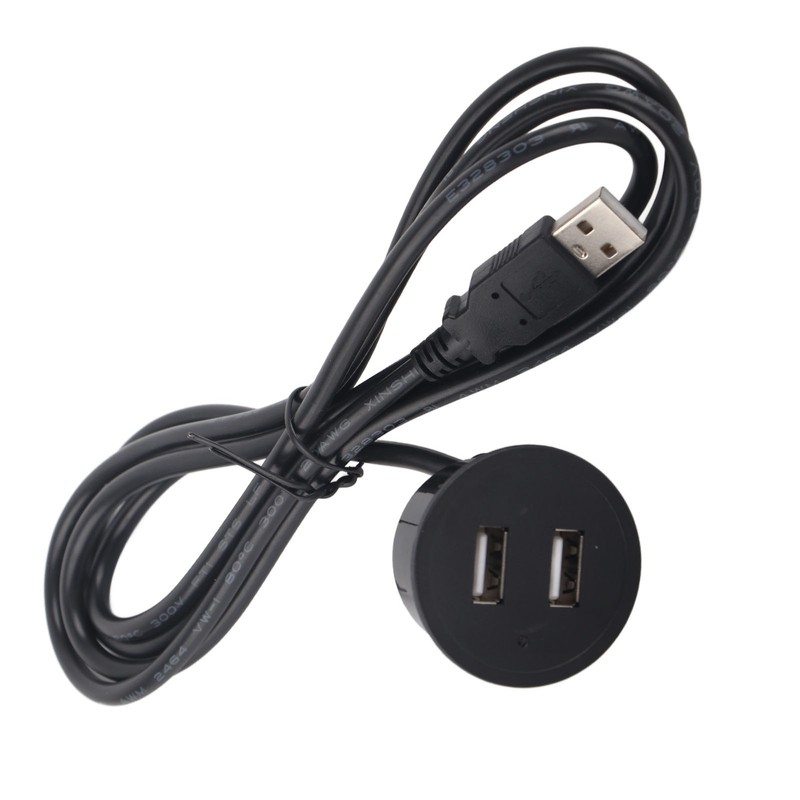 USB Output 2 USB Charging Socket With 1.5m Cable Embedded Installation 5Vˇ gallery