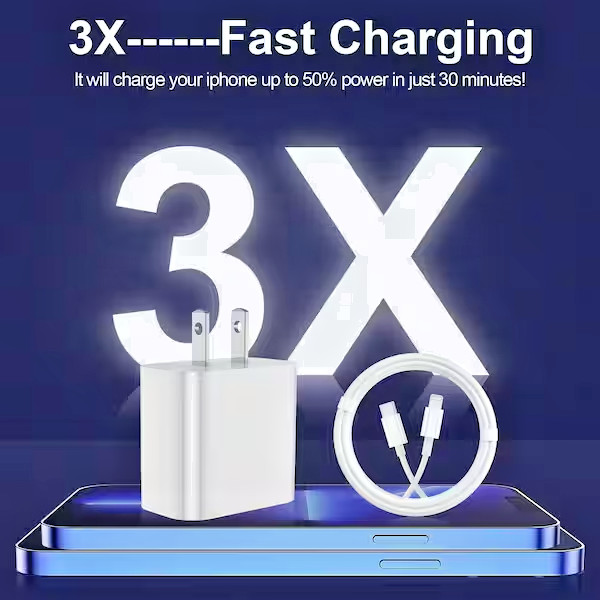 USB-C to Lightning Cable 3FT 2-Pack [Apple MFi Certified] Fast Charging gallery