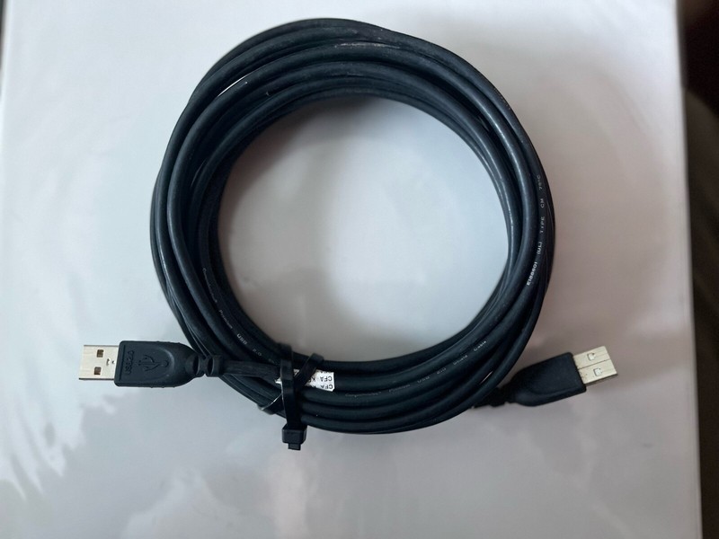 USB 2.0 Type A Male to Type A Male Cable Cord 25FT DATA WIRE LB