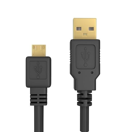 Lot Of 10 Dell USB 2.0 A to Micro USB Cable 1M Black for Phones Tablets Cameras gallery