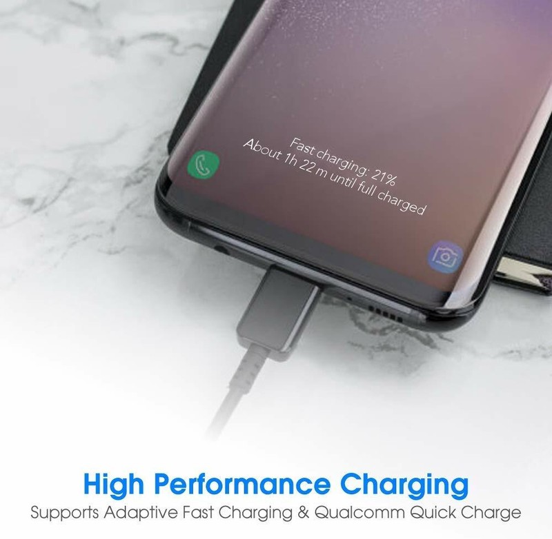 For Samsung USB Type C Fast Charger Cable Galaxy S9 S10 S20 Ultra Note 9 10 20 gallery