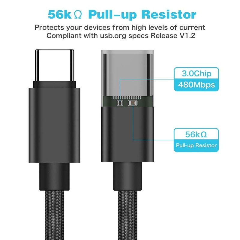 Micro USB to USB C Adapter,(2-Pack) Micro USB Female to USB Type C Male Conve... gallery