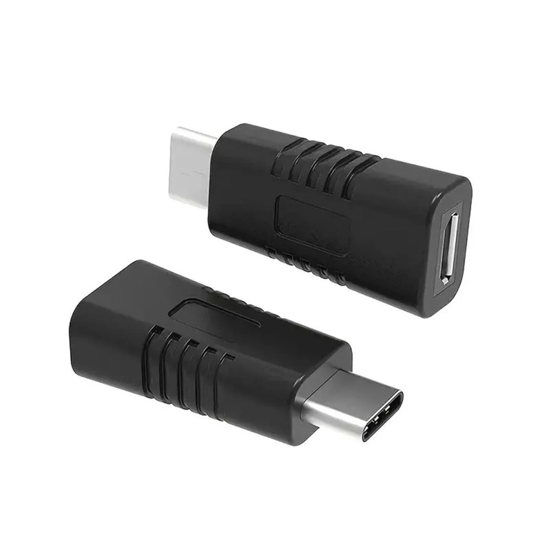 Micro USB to Type for PC Laptop (Black)