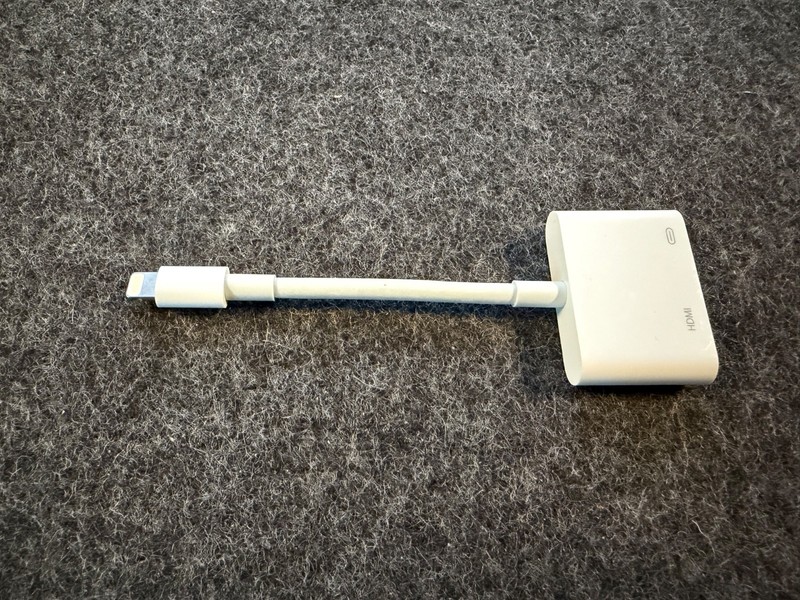Apple Lightning Digital AV Adapter - White - MW2P3AM/A