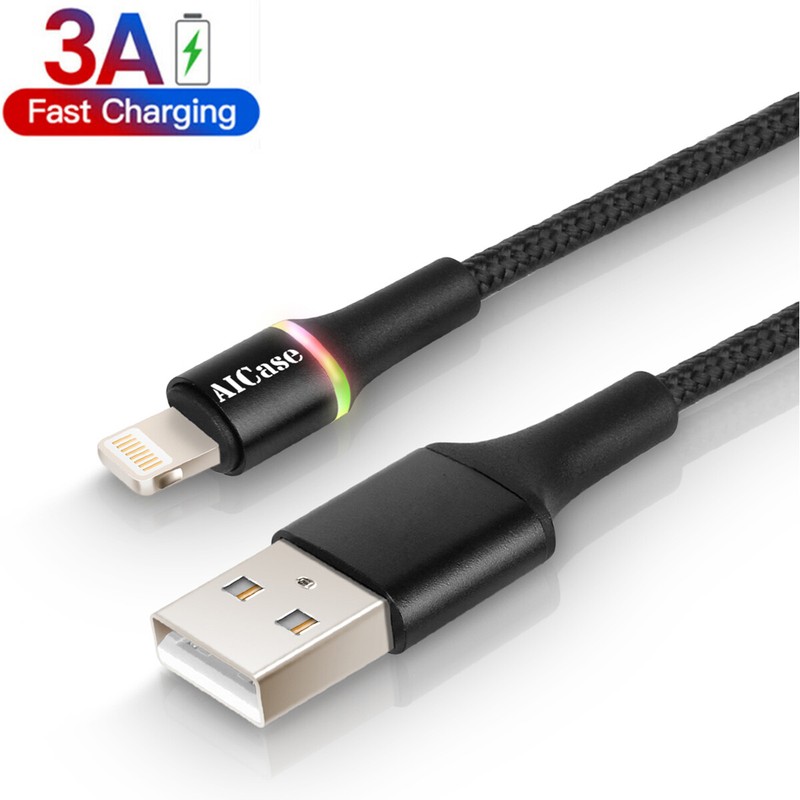Fast Charging USB iPhone Date Cord Charger Cable For iPhone 14 13 12 11 Pro Max