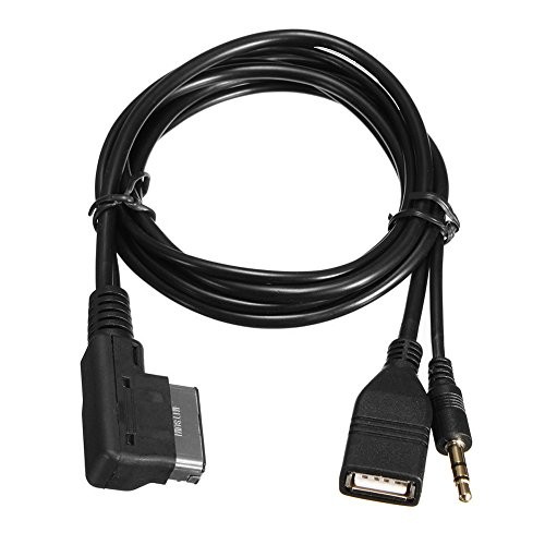 Audio AMI USB 3.5mm Aux Cable 3.5mm USB Adapter AMI MMI Audio Music Interface... gallery