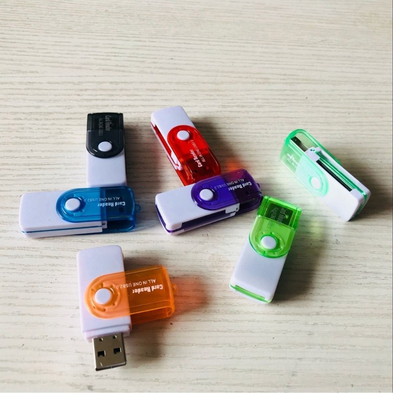 4 in 1 Memory Card Reader USB2.0 Card Reader for TF/MS Card Reader Adapter gallery
