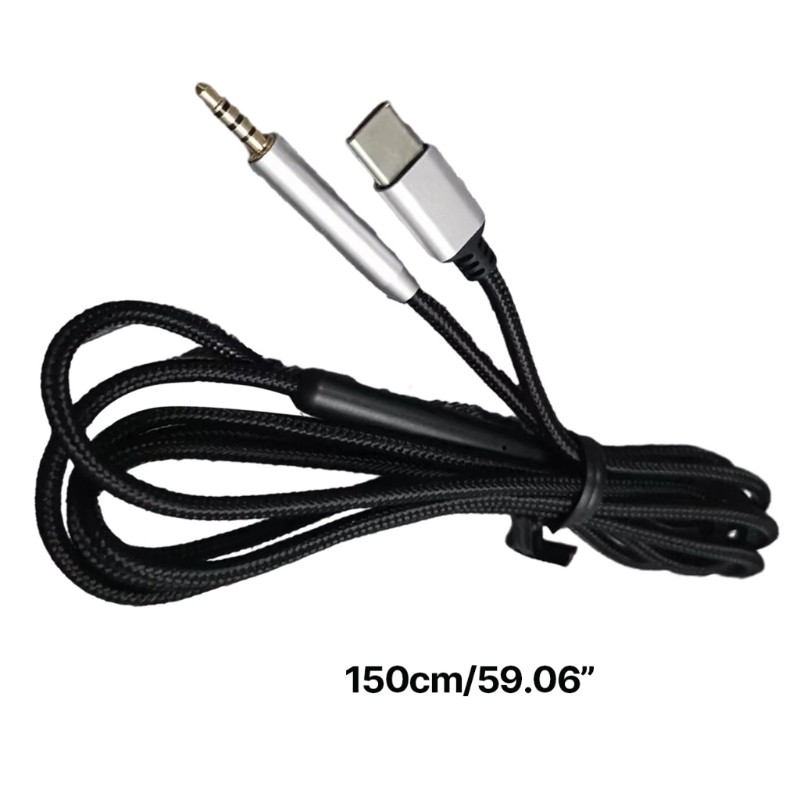 Reliable USB C Cable for QC25 QC35 Headset Type C to 2.5mm Cord with Inline Mic gallery