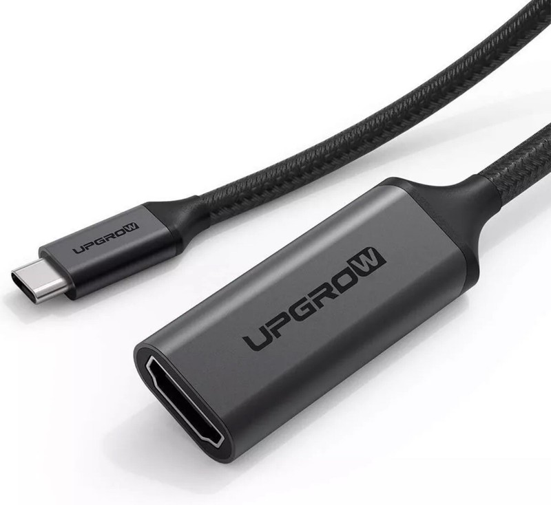 USB-C to HDMI Female 4K Adaptor Cable for TV Android Mobile Phone Mac Windows