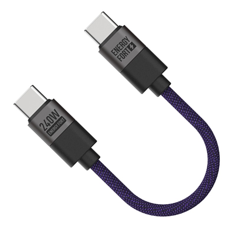240W Power Delivery Quick Charge Cable for USB C Devices Nylon Braided gallery