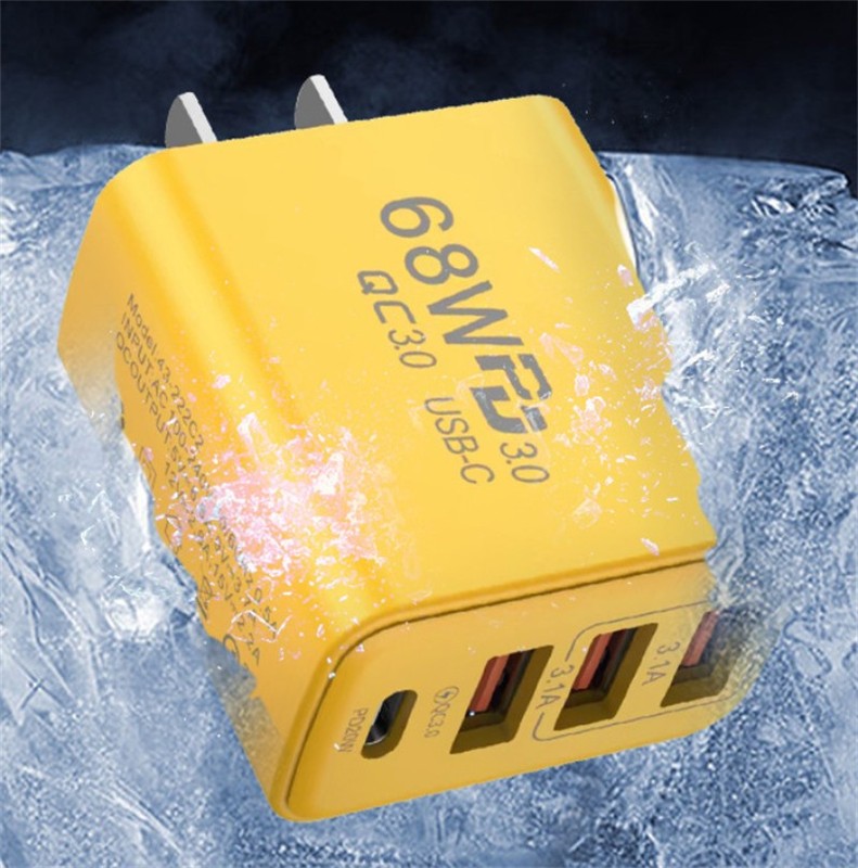 68W Fast Charging USB Type C Wall Charger For Samsung Galaxy S26 S25 S24 S23 S22 gallery