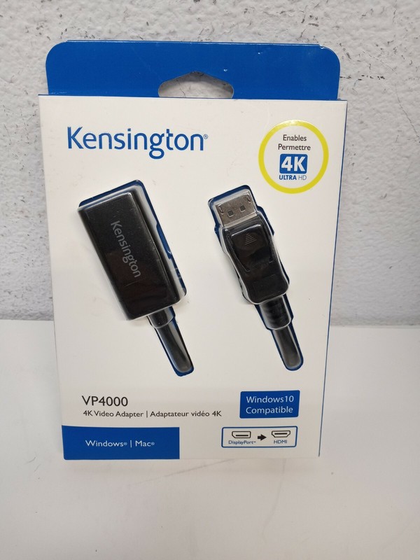 Kensington VP4000 4K DP To HDMI Video Adapter K33984WW