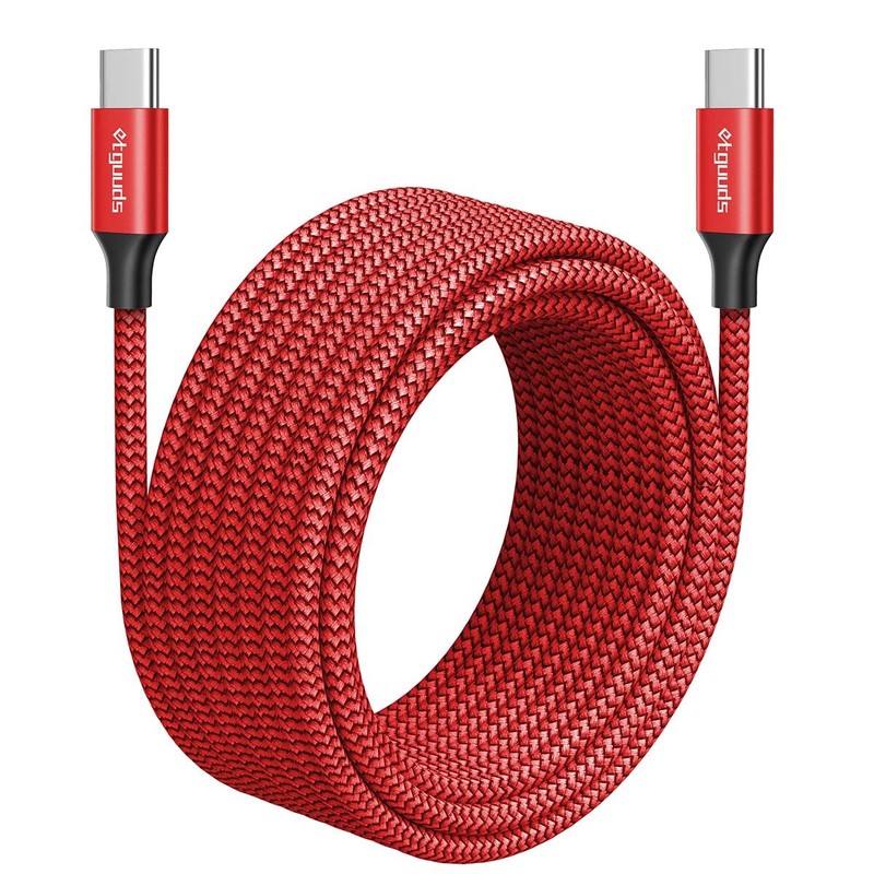 Long USB C to USB C Cable [20ft, 1-Pack], 20 Foot USB 2.0 Type C to Type C Ch...