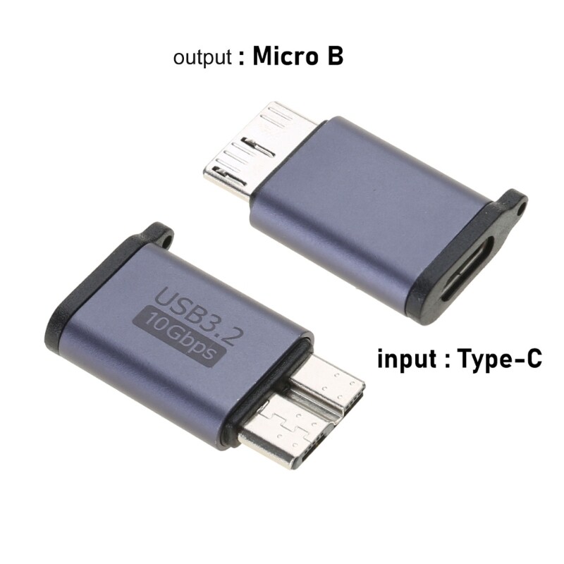 USB Type to MicroB Connector 10Gbps Data Transfer Charging Cable Adapter gallery