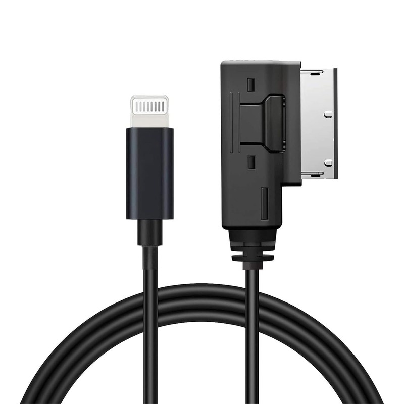 AMI MMI Aux Cable for iPhone 14 13 12 11 XS XR X 8 7 6,Car Aux Interface Dong…