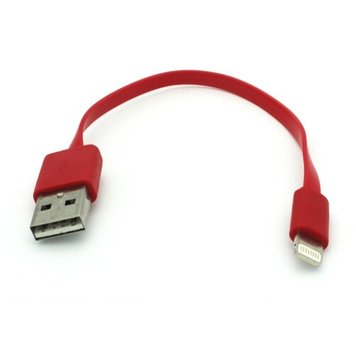 For iPhone 5 6S 7 8 Plus Charger Short USB Cable Cord Power Wire Fast Charge gallery