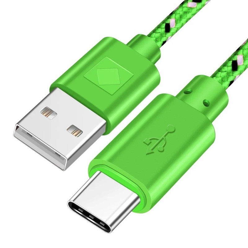 1m/3m Braided Micro USB Cable Color Data Cable for Android, IOS, Mobile Phone gallery