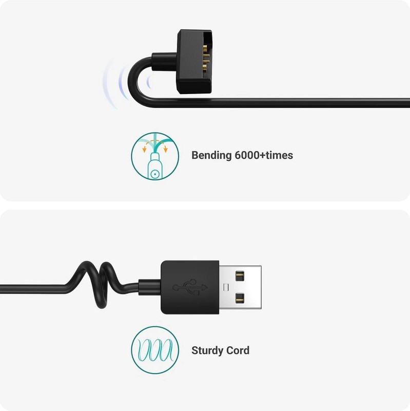 Charger Cable Compatible with Ray-Ban Stories Smart Glasses - 1M gallery
