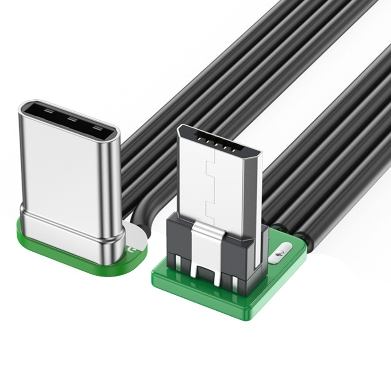 USB C to USB Cable Fast USB C Adapter 480mbps 90 Degree Angle Connector