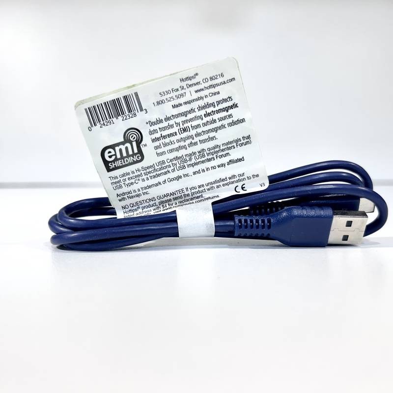 "Hottips" CHARGING & SYNC CABLE 3 FT USB - Type-C Connector (Android Compatible) gallery
