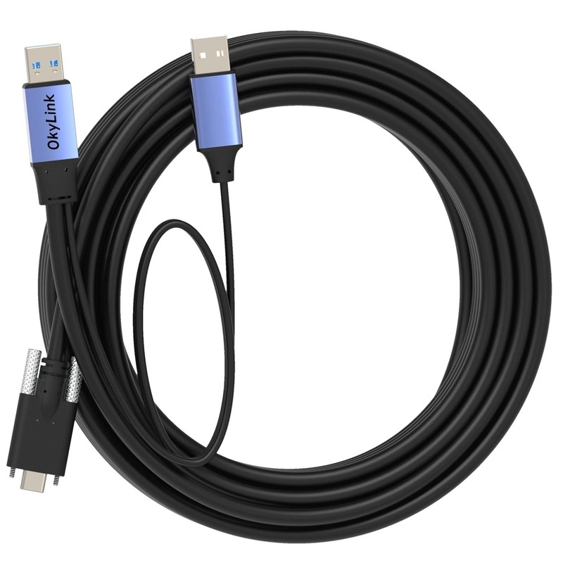 32ft USB 3.0/3.2 Gen 1 Type-C Cable – 5Gbps A to C Male-Male