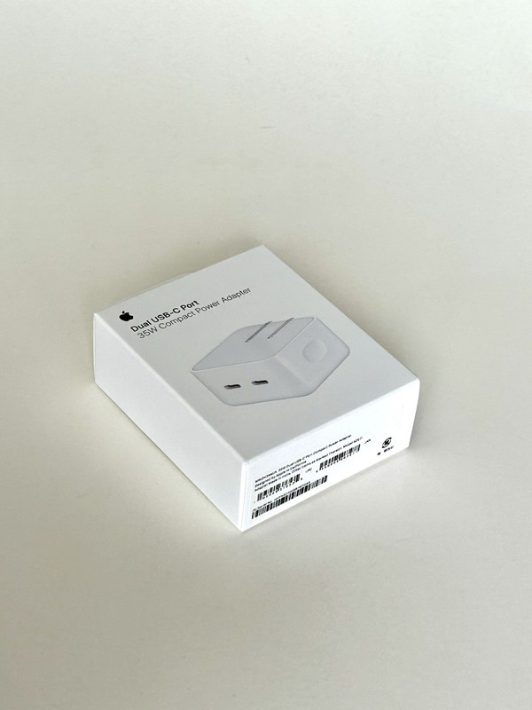 REALLY GENUINE (READ) Apple 35W Dual USB-C Port Compact Power Adapter gallery