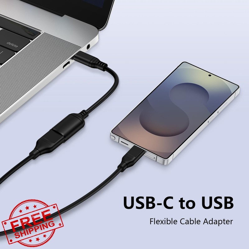 USB C to USB 3.0 Adapter 2Pack,USB C Male to Female OTG Cable for Google Pixe... gallery