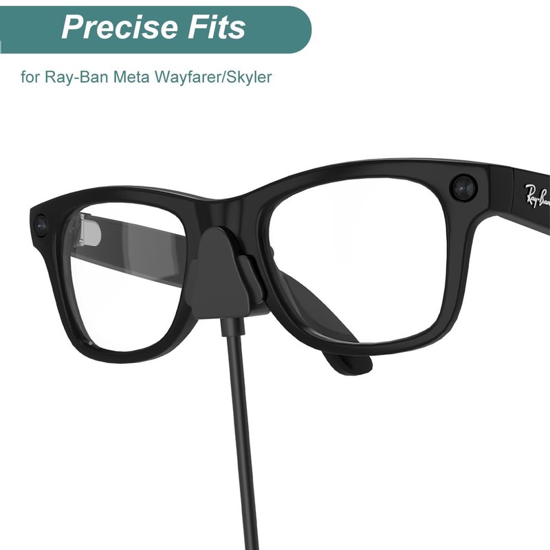 Charging Cable for Ray-Ban Meta Gen 2&1 Smart Glasses (Wayfarer/Skyler) gallery
