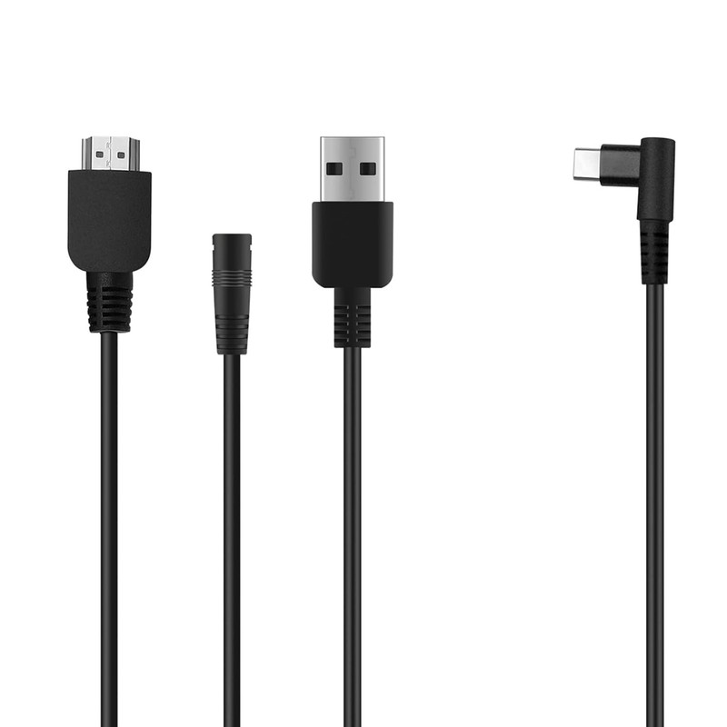 3-in-1 Cable for Huion KAMVAS 16 13 GT-133 and 12 GT-116 Graphics Drawing Mon... gallery