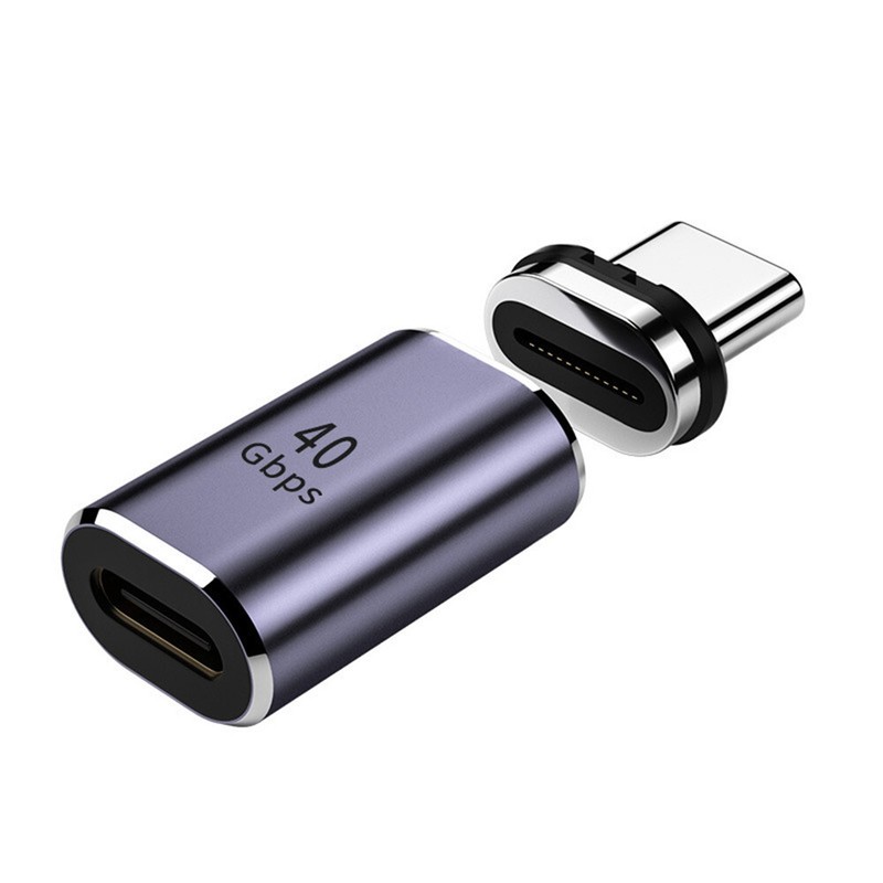 100W Magnetic Adapter Super Fast Charging QC4.0 USB C To Type C Cable Connector gallery