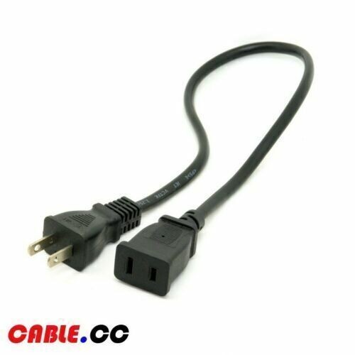 Dual Outlets for NEMA 1-15P to 1-15R Outlet Saver Power Extension Cable 220v 10A