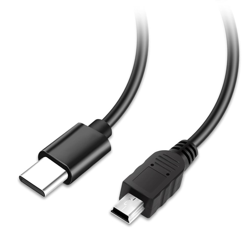 USB C to Mini USB Cable 2 Feet, USB C to Mini 5-Pin Charging & Sync Data Cord gallery