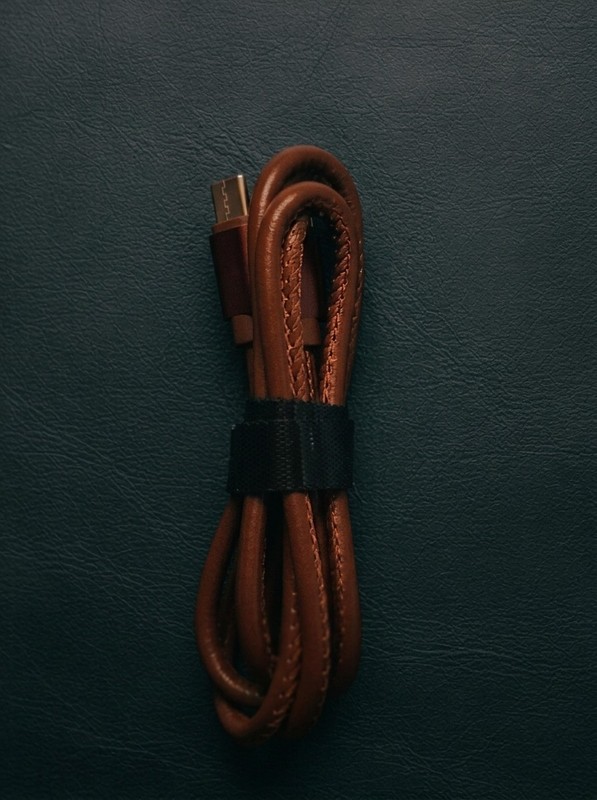 USB C to USB C 3ft PU leather charging cable tangle-free ultra durable CC20CC3 gallery